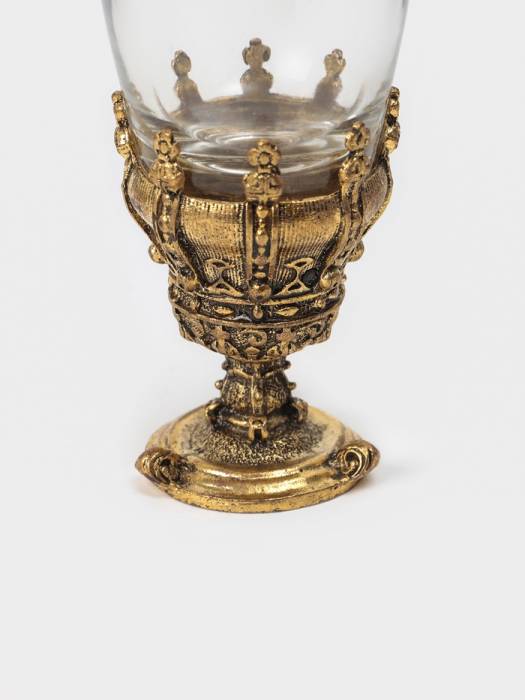 Рюмки для водки «Корона», подарочный набор на 3 персоны, рюмка 50 мл